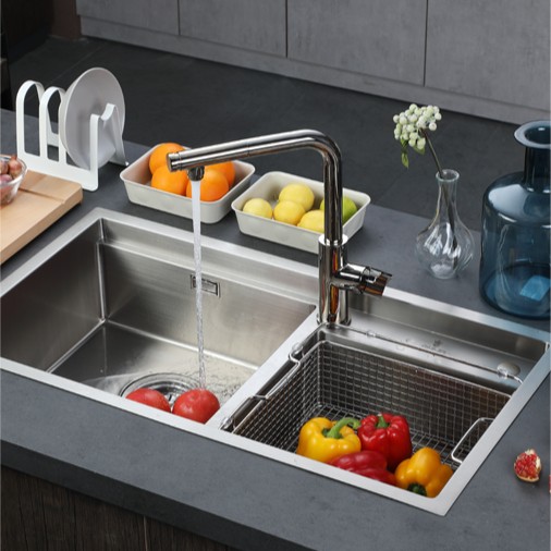 Stainless steel kitchen sink